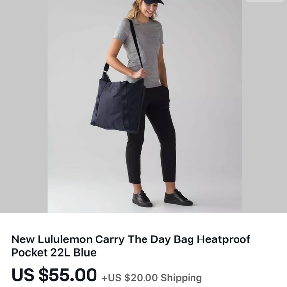 Large Lululemon bag